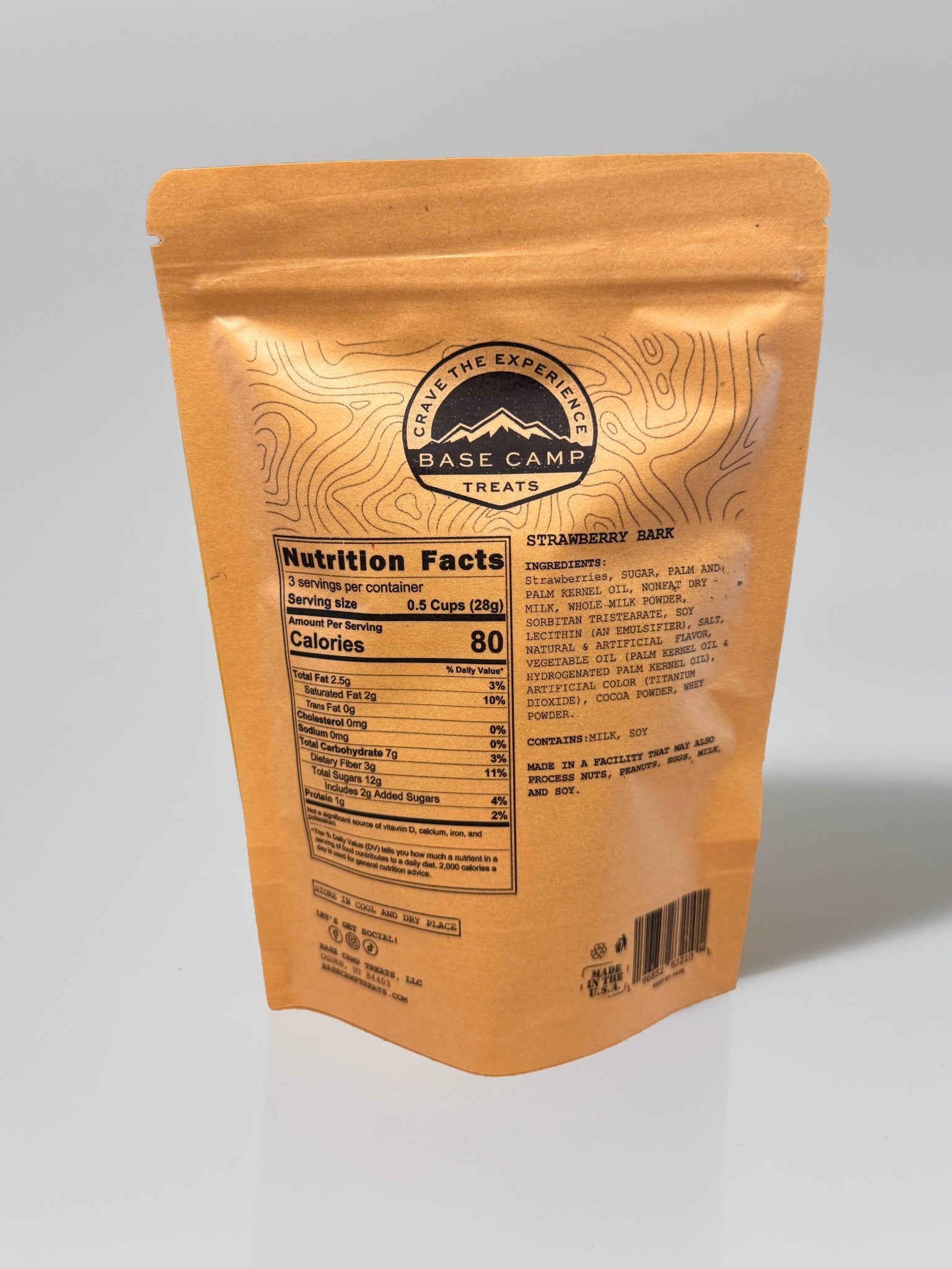 Freeze Dried Strawberry Bark (Limited Time) - MunchLabs