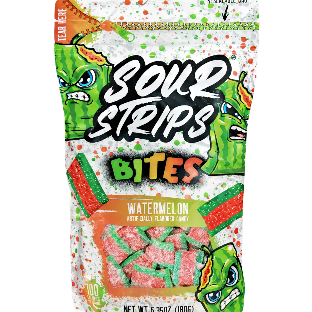 Sour Strips Bites Watermelon - 6.35oz - MunchLabs
