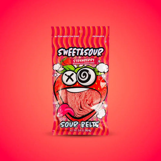Sweet and Strawberry Sour Belts - MunchLabs